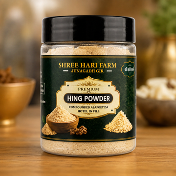 Premium Hing Powder – Pure & Aromatic | Traditional Spice for Authentic Taste | Shree Hari Farm Junagadh Gir | 100g