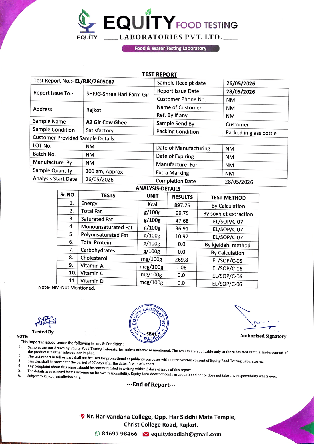 A2 gir cow ghee