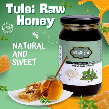 Natural Tulsi Raw Honey