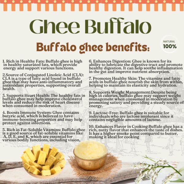 BENEFTS OF BUFFALO GHEE